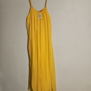 Plus size causal romper with slight smudge on strap